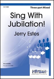 Sing with Jubilation! Three-Part Mixed choral sheet music cover Thumbnail